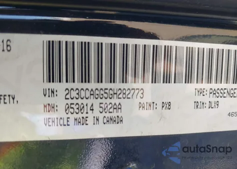 2016 Chrysler 300 300S z USA, uszkodzony, nr VIN 2C3CCAGG5GH282773